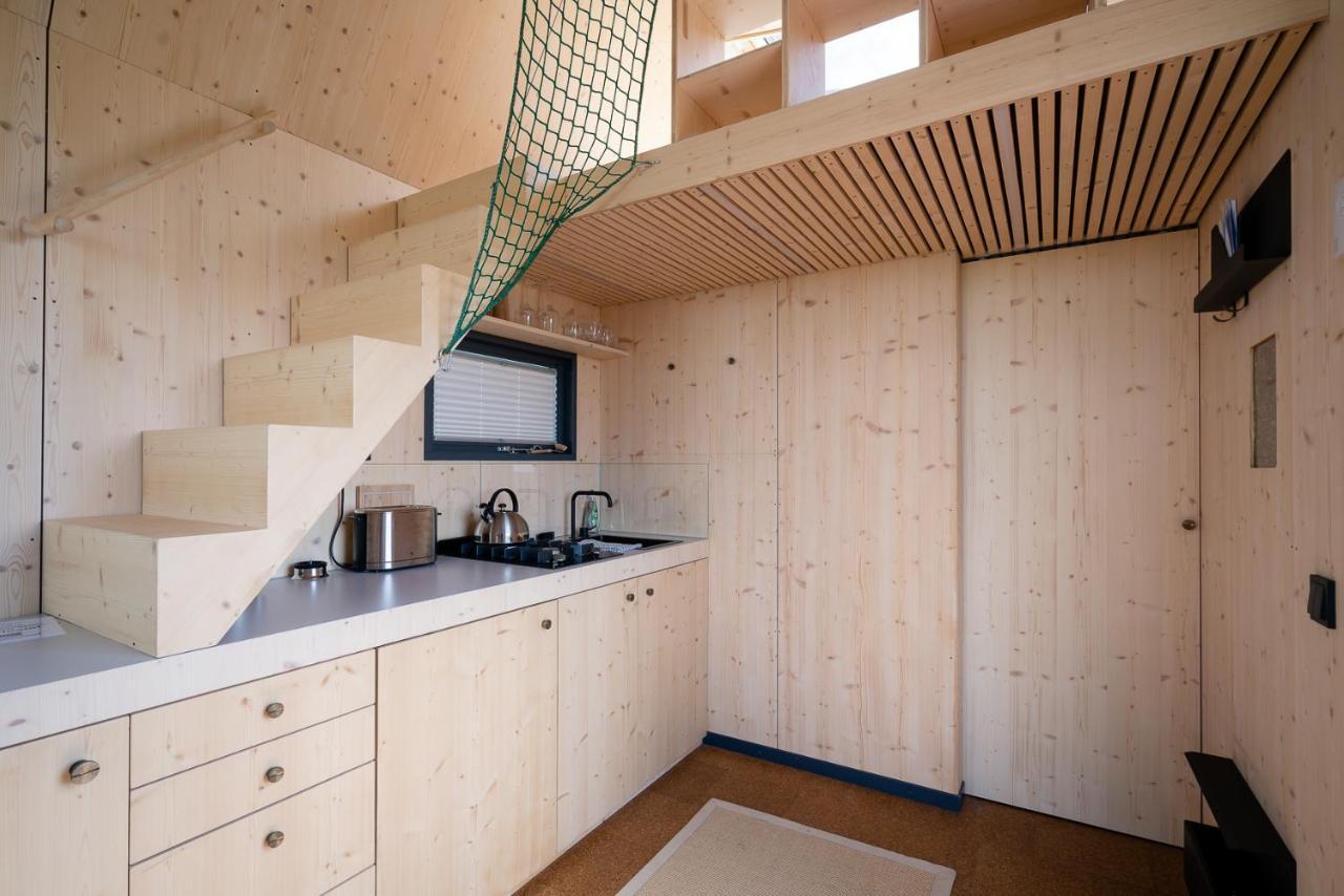 Tiny House Pioneer 18 Zur Meerseite - Green Tiny Village Harlesiel Carolinensiel Zewnętrze zdjęcie